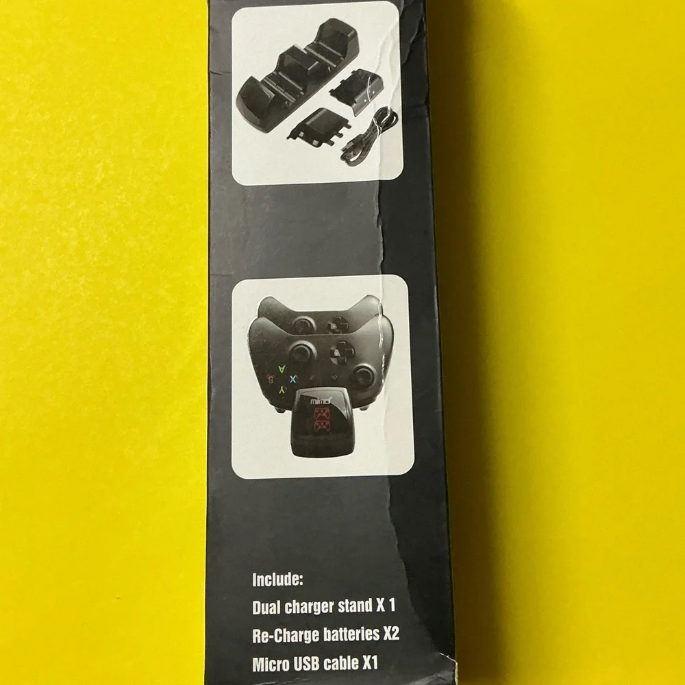 Black Controller Charging Stand for One Slim X